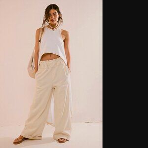 Free People Beach Women Seed Pearl Palm Pants Size S NWOT